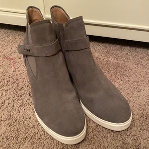 Linea Paolo Freshton Hightop Wedge Sneaker